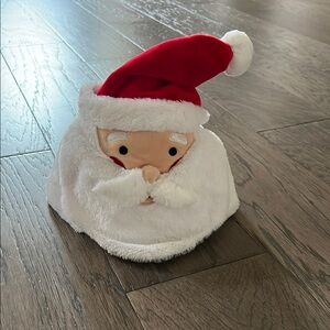 Festive Red and White Santa Hat Accessory